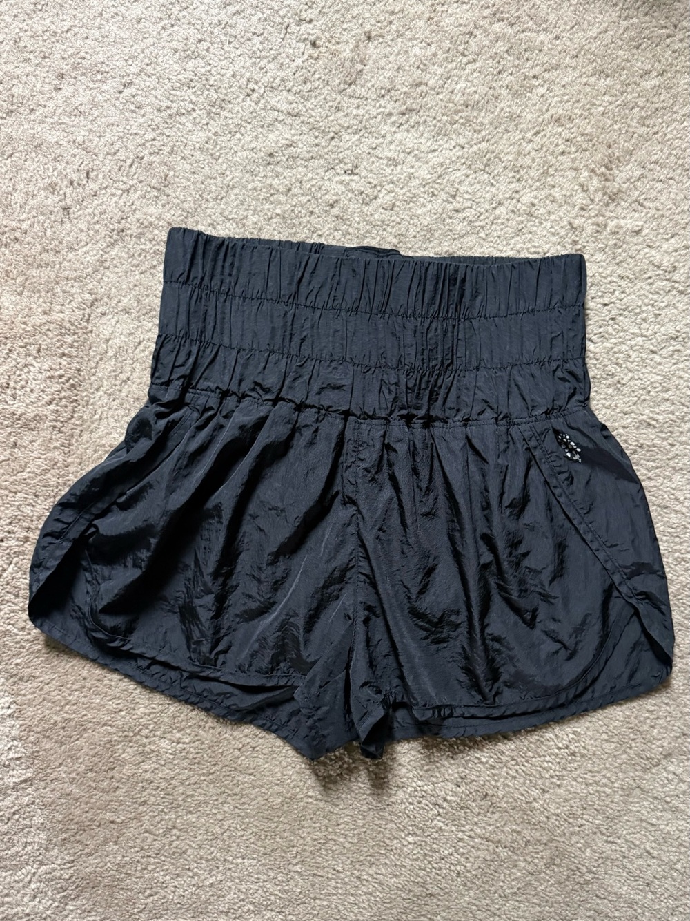 Black Free People Athletic Shorts